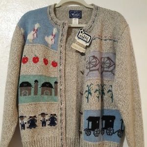 Vintage Woolrich Amish Farm Sweater - New With Tag
